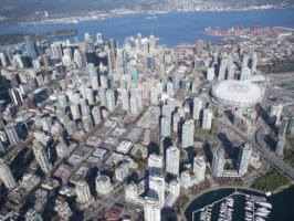 Ariel view of downtown Vancouver - Picture of the Day #12