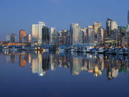 Vancouver BC Evening Waterfront - Picture of the Day #17