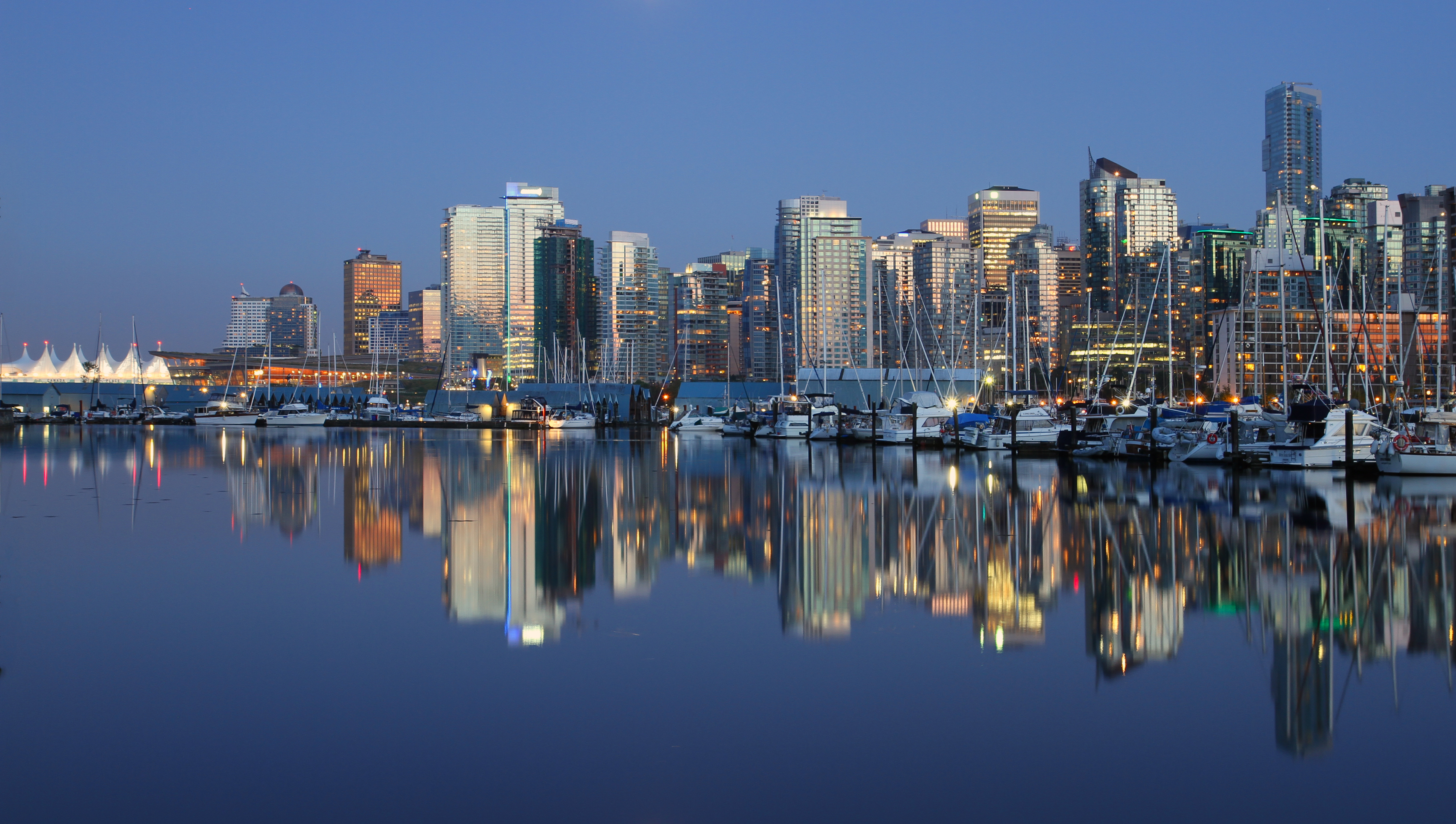 Vancouver BC Evening Waterfront - Picture of the Day #17